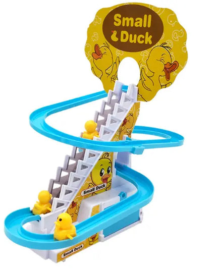 Little Duck Climbing Stairs Toy  Little Penguin Automatic Ladder Light beldemo5-toys2