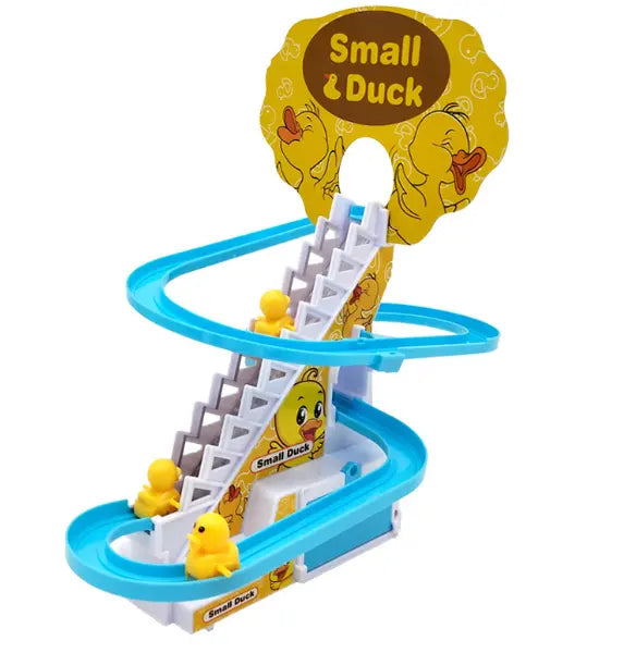 Little Duck Climbing Stairs Toy  Little Penguin Automatic Ladder Light beldemo5-toys2