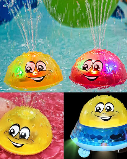Spray Water Light Rotate With Shower Pool Kids Toys For Children Toddler Swimming Party beldemo5-toys2
