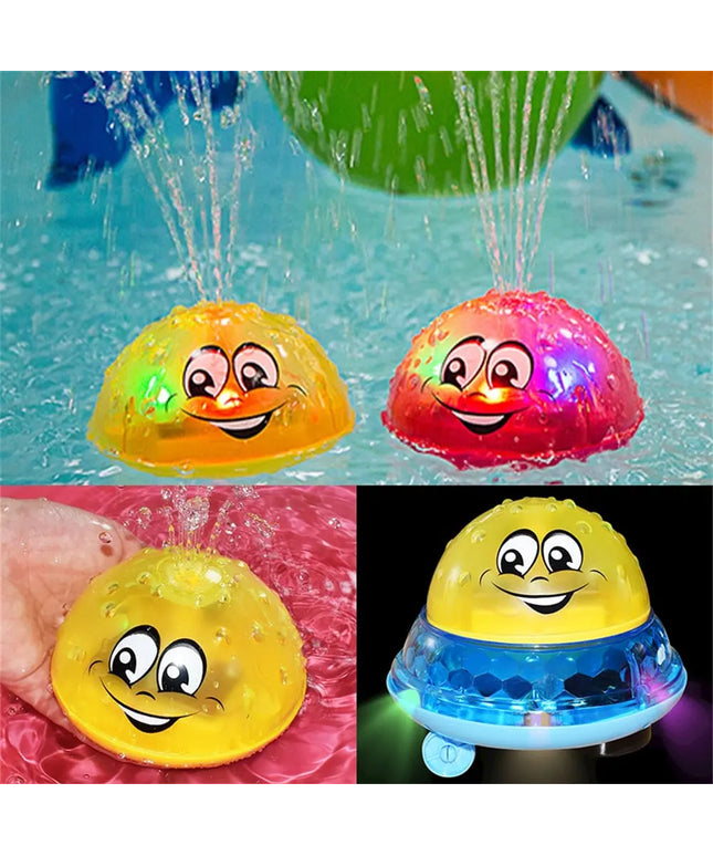 Spray Water Light Rotate With Shower Pool Kids Toys For Children Toddler Swimming Party beldemo5-toys2