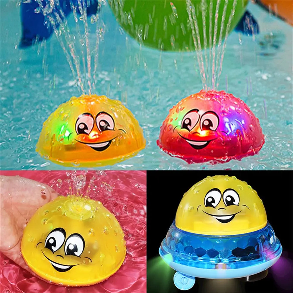 Spray Water Light Rotate With Shower Pool Kids Toys For Children Toddler Swimming Party beldemo5-toys2