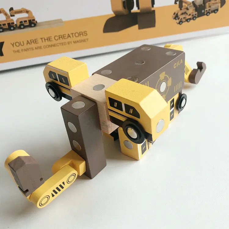 Children's Magnetic Building Blocks Assembling Toys Bells toys