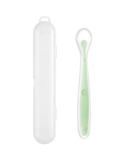 Baby Food Supplement Silicone Spoon Bells toys