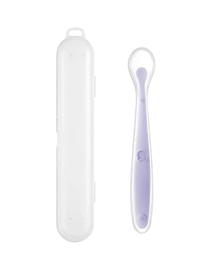 Baby Food Supplement Silicone Spoon Bells toys