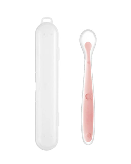 Baby Food Supplement Silicone Spoon Bells toys