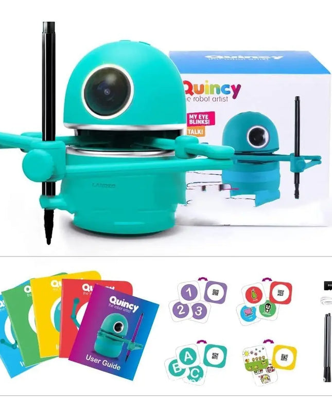 Landzo Kunxi Painting Robot Children's Simple Pen Automatic Drawing Learning Intelligent Early Education beldemo5-toys2