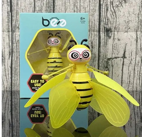 Mini Flying Ball Bee Toys - Rc Infrared Induction Drone Helicopter With Shinning Gesture Sensing Bee Flying Vehicle beldemo5-toys2