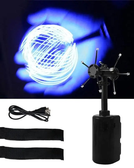 LED Light Balls Toy Luminous Rotating Floating Toy Spiral Pill Electric Toy Adjustable Spiral Pill Generator beldemo5-toys2