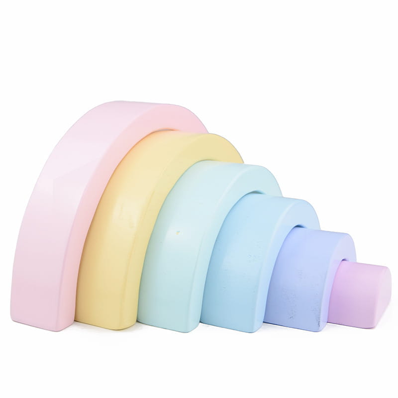 Silicone Stacking Educational Toys Infant Educational Toys Infant Educational Building Block Toys
