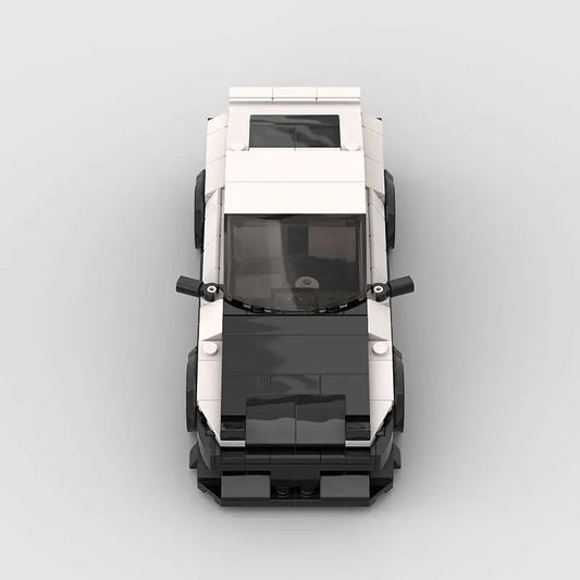 Small Particle Racing Car AE86moc Puzzle Assembled Children's Building Blocks Toy beldemo5-toys2