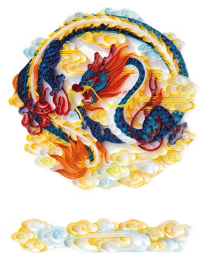 Quilted Paper Illustration Material Package Set Lobby Decoration Painting Slot beldemo5-toys2