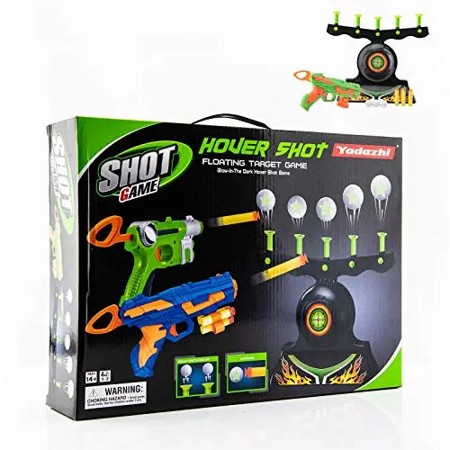 Shooting Targets For Guns Shooting Game Glow In The Dark Floating Ball Target Practice Toys For Kids Boys Hover Shot 1 Blaster Toy Gun 10 Soft Foam Balls 3 Darts Gift,Amazon Platform Banned beldemo5-toys2