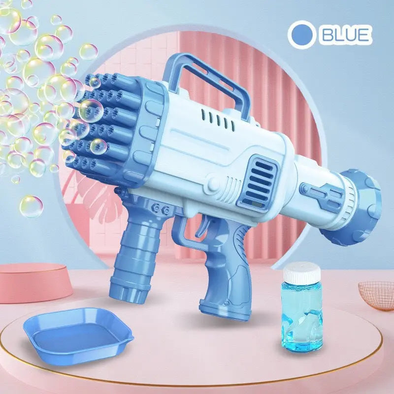 32 Holes Bazooka Bubble Machine Electric Children's Toy Gatling Bubble Gun Automatic Porous beldemo5-toys2
