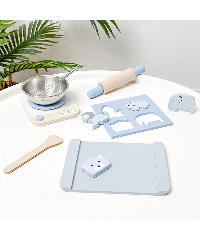 Children's Wooden Play House Baking Assembled Toys Bells toys