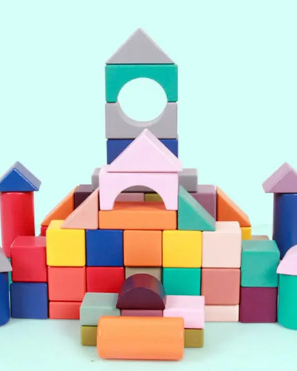 Wooden Beech Building Blocks Wood Assembling Educational Toys beldemo5-toys2