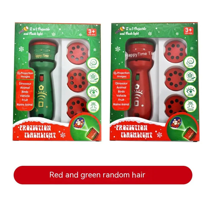New Year Gift Christmas Gift Multifunctional Projector Luminous Toy Gift Children Baby Puzzle Star Light Flashlight beldemo5-toys2