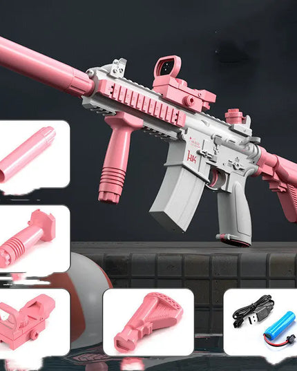 Space Water Gun Electric Automatic Water Absorption Water Fights Toy Outdoor Beach Swimming Pool Bath Toys For Children Kid Gift beldemo5-toys2