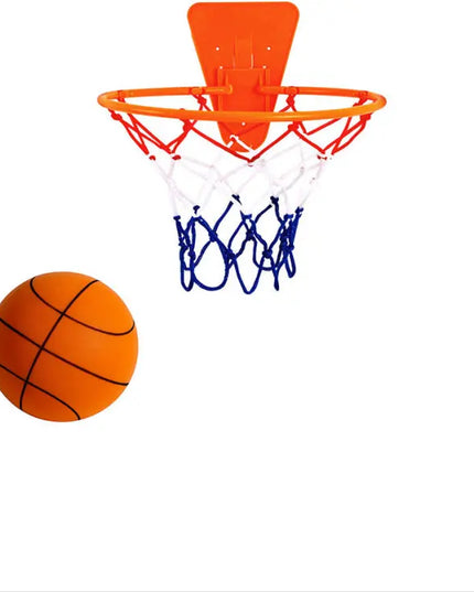 Silent High Density Foam Sports Ball Indoor Mute Basketball Soft Elastic Ball Children Sports Toy Games beldemo5-toys2