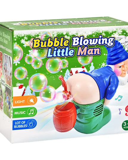 Electric Santa Claus Bubbles Machine Blowing Bubbles Music Light Entertainment Toy Prank Funny Ornament Christmas Gifts Christmas Decorations beldemo5-toys2