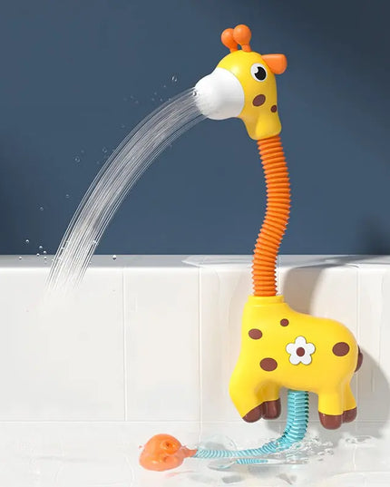Bath Toys Baby Water Game Elephant Model Faucet Shower Electric Water Spray Toy For Kids Swimming Bathroom Baby Toys beldemo5-toys2