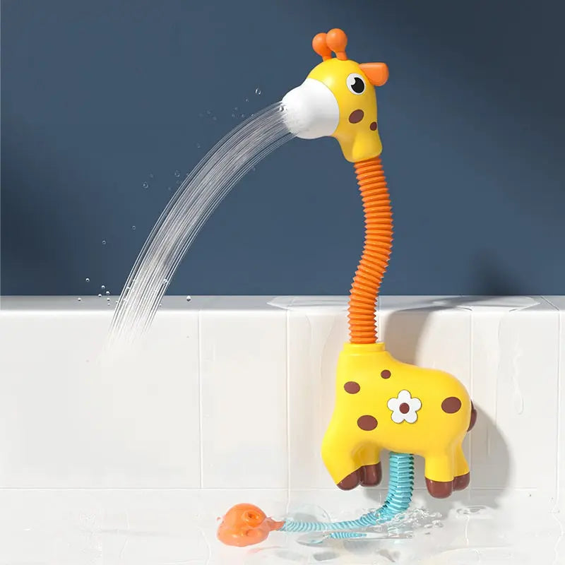Bath Toys Baby Water Game Elephant Model Faucet Shower Electric Water Spray Toy For Kids Swimming Bathroom Baby Toys beldemo5-toys2