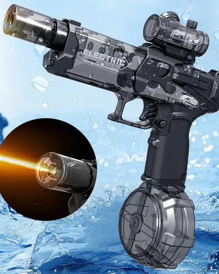 Fire Rat Electric Water Pistol Cool Light Full Automatic Water Spray Gun Summer Toy Sports Entertainment Children Gifts AC223 beldemo5-toys2