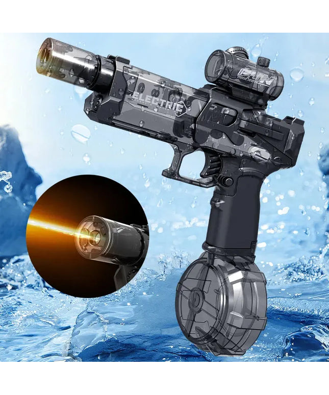 Fire Rat Electric Water Pistol Cool Light Full Automatic Water Spray Gun Summer Toy Sports Entertainment Children Gifts AC223 beldemo5-toys2