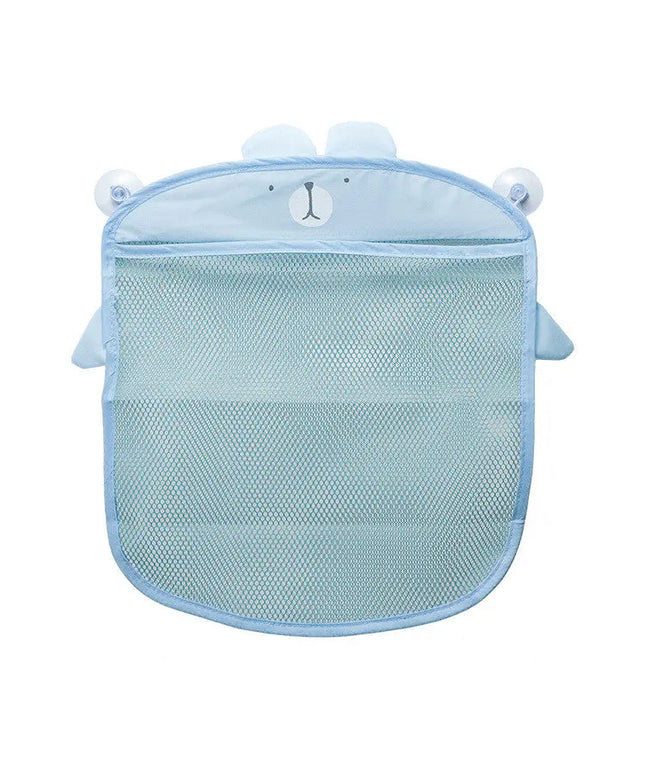 New Baby Bathroom Mesh Bag Sucker Design For Bath Toys Kids Basket Cartoon Animal Shapes Cloth Sand Toys Storage Net Bag Bells toys