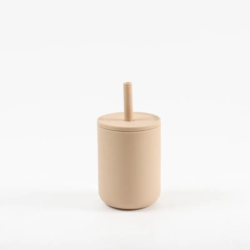 Food Grade Silicone Baby Straw Cup Bells toys