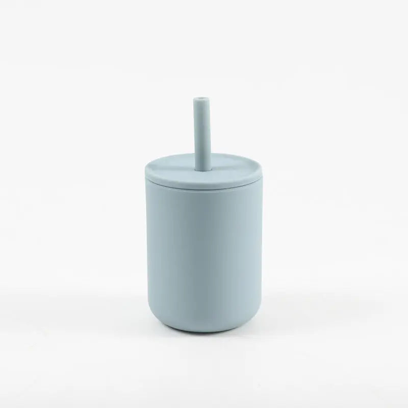 Food Grade Silicone Baby Straw Cup Bells toys