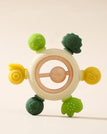 Perle en bois / Vert