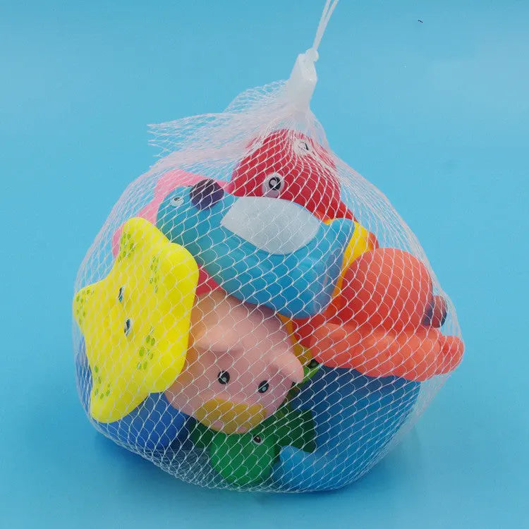 Baby Bathing Playing In Water Toys Children Squeeze - 1style