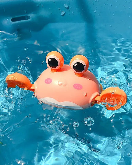 Children bathing toys - Crab pink
