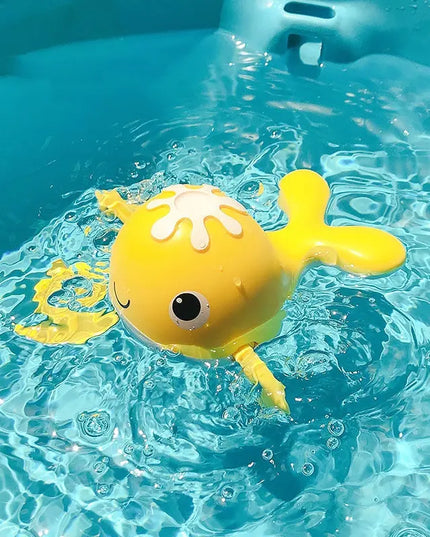 Children bathing toys - Fish yellow