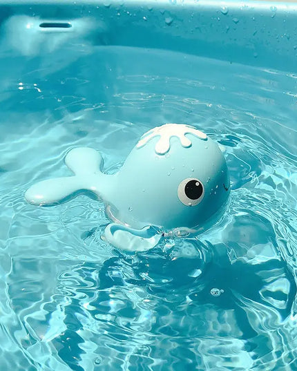 Children bathing toys - Fish Light blue