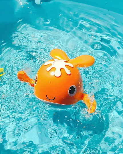 Children bathing toys - Orange Fish