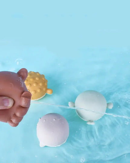 Children’s Splashing Jenga Baby Bath Toy Spray Water - 4PCS SET