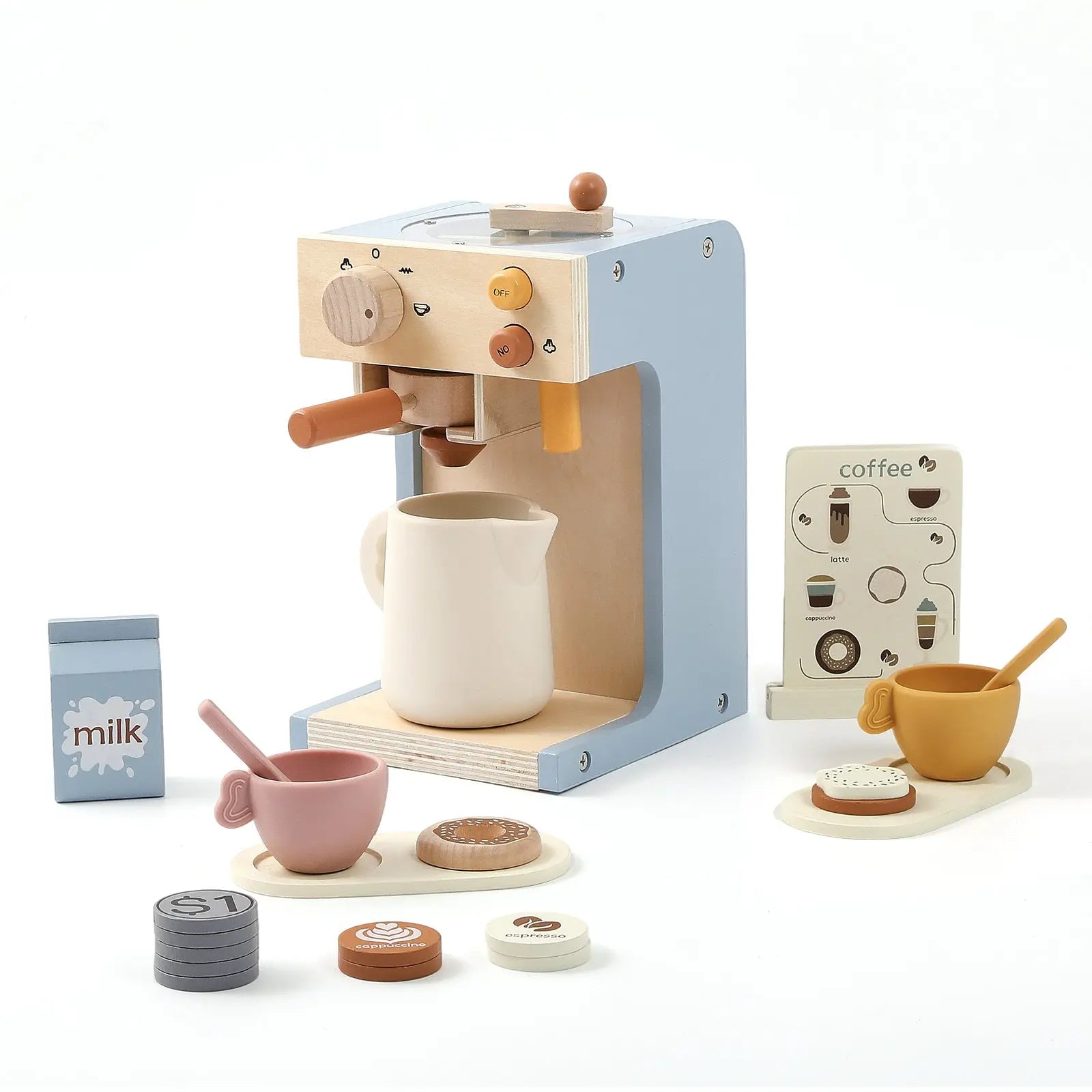 Mini Kitchen Coffee Machine Model Toys - Coffee Machine