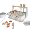 Mini Barbecue Table Children's Play House Kitchen Toys Bells toys