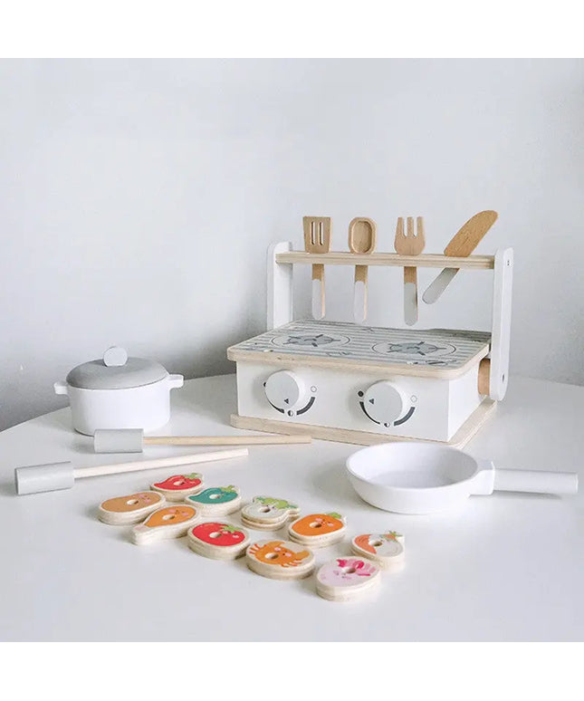 Mini Barbecue Table Children's Play House Kitchen Toys Bells toys