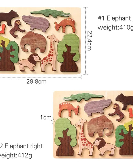 Children’s Animal Puzzle Toys