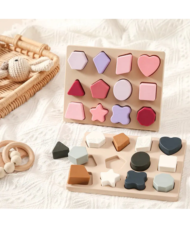 Children’s Geometric Silicone Stacking Toys