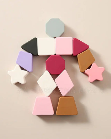 Children’s Geometric Silicone Stacking Toys
