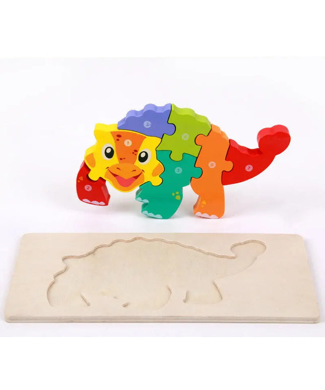 Children's Educational Toys Wooden Three-dimensional Montessori Bells toys