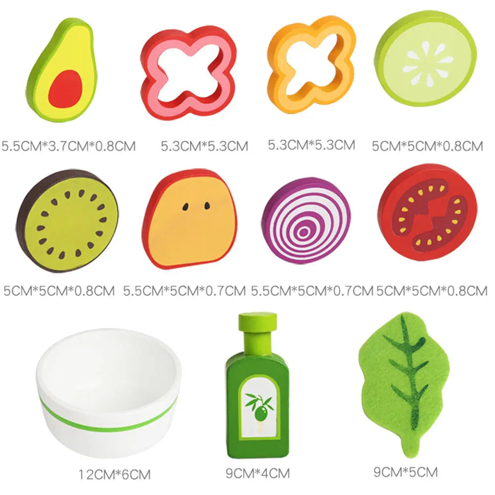 Children's wooden simulation kitchen educational toys Bells toys