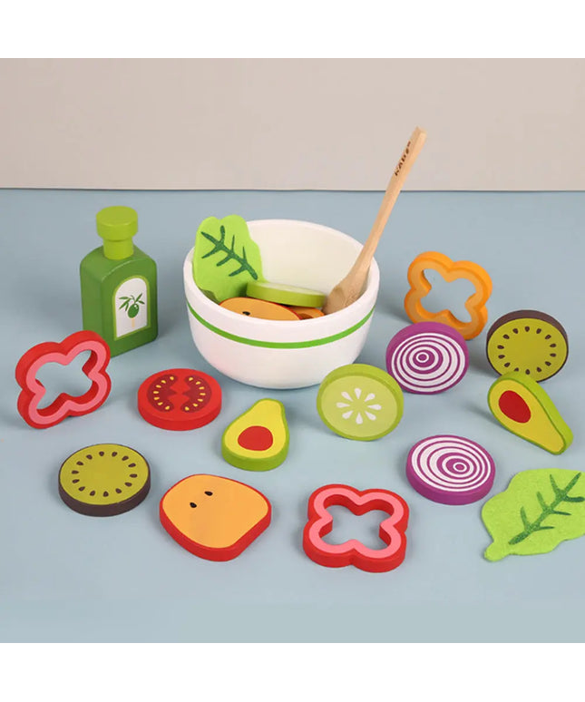 Children's wooden simulation kitchen educational toys Bells toys