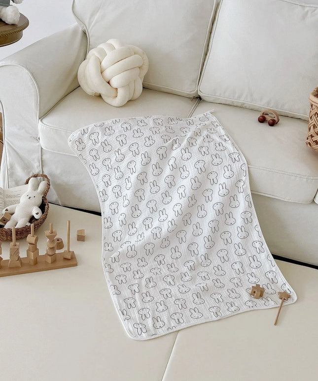 Baby Pure Cotton Super Soft Bath Towel Bells toys