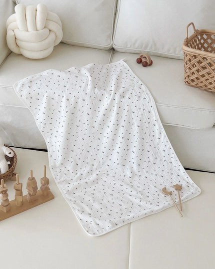 Baby Pure Cotton Super Soft Bath Towel Bells toys