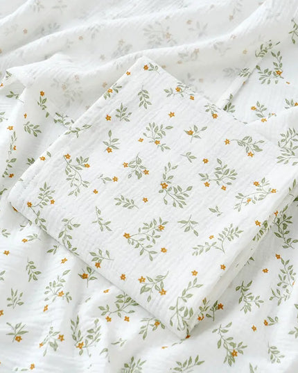 Korean Baby Double-layer Gauze Bath Towel Bells toys