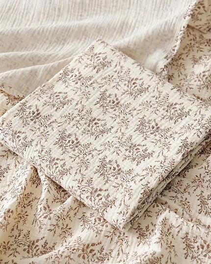 Korean Baby Double-layer Gauze Bath Towel Bells toys